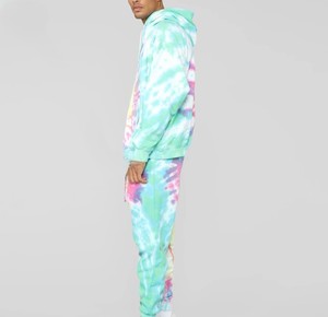 Conjunto Deportivo Tie Dye para Hombre, Material Duradero, Impreso, Transpirable, de Secado Rápido, Ligero, Hecho a Medida, Antiarrugas, Alta Calidad, Venta al Por Mayor - Product Image 6