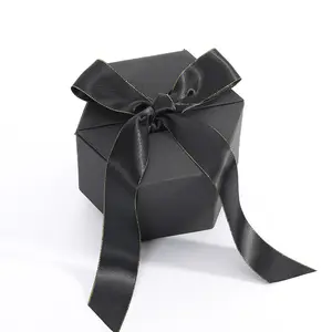 Новый стиль, Прямая продажа с завода, модель, черное сердце в форме кольца, коробка для подарочных украшений, коробка для ювелирных изделий caja de regalo