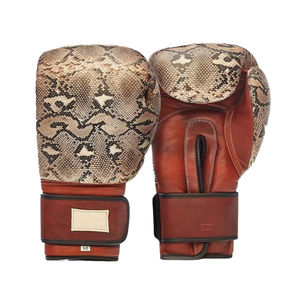 Guantes de Boxeo Profesionales de Cuero al por Mayor, Duraderos, Impermeables, con Absorción de Humedad, Logotipo Personalizado, para Uso en Exteriores - Product Image 1