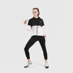Leggings chauds noirs Oxy Sport & Casual, effet ventre plat, extensibles, en tricot de Spandex et Nylon, avec logo à motifs sur la taille, pour la gym - Product Image 4