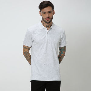 เสื้อโปโลสำหรับผู้ชายขายดีเสื้อยืดผ้าฝ้ายผ้าไหม100% เสื้อยืดพิมพ์โลโก้ตามสั่งพิมพ์ลายพลัสไซส์ระบายอากาศลาย3D - Product Image 5