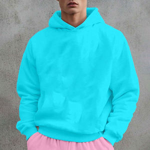 Sudadera con Capucha de Alta Calidad, 370 g/m², 100% Algodón, Sin Cordones, Personalizable, Estilo Urbano para Hombre, con Logotipo OEM, Talla Grande, Ecológica - Product Image 6