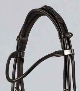 Bridon de cheval en cuir de qualité supérieure, style selle anglaise, design durable pour le dressage, le saut d'obstacles et l'équitation quotidienne - Product Image 5