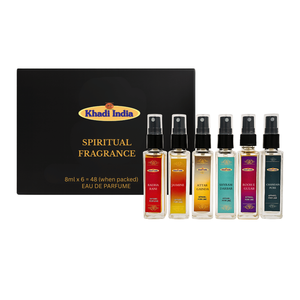 Spiritual French Modern Eau De Parfum <b>Gift</b> Set 6 X 8 ml Floral Woody Spicy Fruity Scented Spray - Product Image 1
