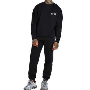 Survêtements pour hommes Survêtement personnalisé Ensemble de vêtements d'entraînement de course à pied Pantalons de survêtement décontractés à jambes larges et sweats à capuche Survêtement de jogging personnalisé pour hommes - Product Image 4