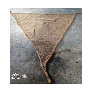 Toldo Rectangular Impermeable de Fibra de Coco Blue Lotus para Uso en Exteriores: Estacionamiento, Playa, Camping, Bodas - Product Image 5