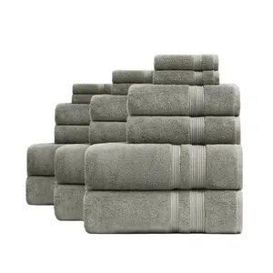 Bath Towels Sets 100% Premium High Quality Long Staple Cotton Fabric Dyed Piece Dyed Custom Color oversized Bath Towel Sets