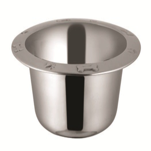 Bol en acier inoxydable durable pour animaux de compagnie, design solide, personnalisable, approvisionnement en vrac OEM ODM, disponible dans toutes les tailles pour chiens, chats, eau alimentaire - Product Image 1