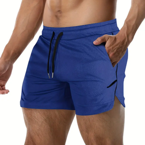 Pantalones cortos de tabla de secado rápido personalizados para hombre, ropa de calle Hip Hop para entrenamiento de verano, pantalones cortos de compresión para gimnasio de primavera antiarrugas - Product Image 2