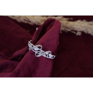 NOVAMART Fine Fine Sterling <b>Silver</b> Grace Bangle-Silverings 925 Wholesale Export - Product Image 1
