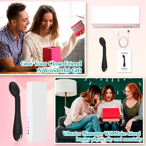 BlueRabbit Vibrator g-spot dapat diisi ulang grosir Stimulator klitoris Anal pemijat prostat pemijat G Point mainan seks Vibrator - Product Image 6