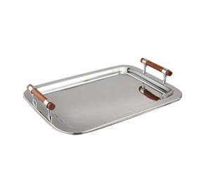 High Quality Handmade <b>Silver</b> Plated Modern Design Wedding Serving Tray Home Decor Metal Tray for Wholesale at Reasonable Price - Product Image 5