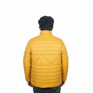 Chaquetas de Invierno para Hombre Más Vendidas, Chaqueta Acolchada Personalizada de Poliéster/Nailon Brillante, Resistente al Viento, Estilo Urbano, con Logotipo - Product Image 5