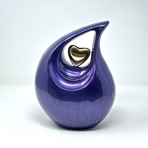 Accesorios funerarios de toque plateado de la más alta calidad, urnas de latón para adultos, venta al por mayor, urnas de cremación funeraria de latón hechas en la India 2024 - Product Image 4