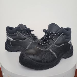 <span class=keywords><strong>Chaussures</strong></span> de sécurité économiques et abordables à bout en acier Personnalisation de la semelle extérieure en PU Bottes de travail antidérapantes pour hommes Protection des pieds - Product Image 4