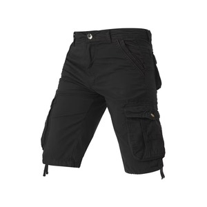 Shorts de travail décontractés pour hommes en gros d'usine, grande taille, couleur unie, style coréen, multi-poches, design tendance et durable - Product Image 3