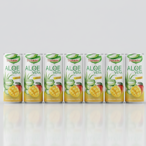 Meilleure Vente OEM ODM en Gros Boisson à l'Aloe Vera avec Pulpe Saveur Mangue |   Logo et saveur personnalisés pour le marché d'exportation - Product Image 4