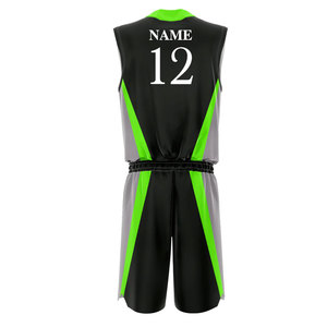 ชุดบาสเก็ตบอลแบบระเหิด,เครื่องแบบบาสเกตบอลแห้งเร็วแบบสั่งตัด - Product Image 3