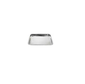 Plateau en acier de qualité standard pour la maison et l'hôtel, plateau en acier de luxe de forme carrée, plateau artisanal de qualité supérieure à 100%, vente en gros - Product Image 1