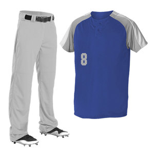 Uniformes de Béisbol Transpirables Hechos a Medida al por Mayor, Conjuntos de Alta Calidad en Poliéster/Algodón, Nueva Llegada - Product Image 5