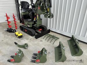 รถขุดขนาดเล็ก HAIHONG CTX 8012 Pro Package Deal น้ำหนัก 1.3 ตัน 2 สปีด ระบบตีนตะขาบ สภาพใช้งานแล้ว เครื่องยนต์ Yanmar Bosch Rexroth ขนาด 3-5 ตัน - Product Image 2