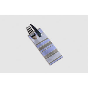 Serviettes de table noires 32x40cm Linde Print Kanguro, serviettes de table jetables, tissu doux et absorbant, 600 pièces, B2B - Product Image 1