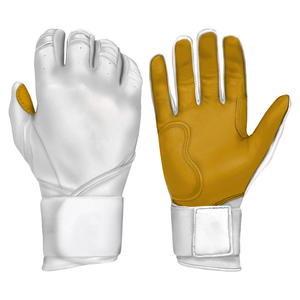 Fabricant direct d'usine, logo personnalisé, gants de frappe de baseball à long poignet, cuir de cabretta de haute qualité, gants de softball, guantes beisbol - Product Image 3