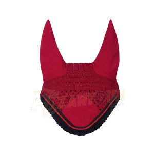 Zaryoun Impex Customizable Crochet Equestrian <b>Fly</b> Veil Horse Ear Bonnet/Ear <b>Net</b> in Various Colors and Sizes - Product Image 6