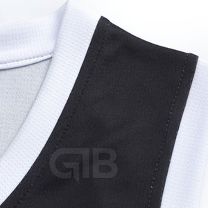 ชุดเสื้อบาสเก็ตบอลของผู้ชายชุดบาสเก็ตบอลคุณภาพสูงสไตล์อินเทรนด์ - Product Image 3