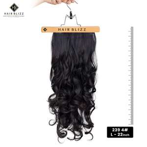 Usine en gros 100% Extensions de cheveux humains Paquet de cheveux indiens bruts Machine à vague naturelle Double trame modèle n ° 239 - Product Image 3