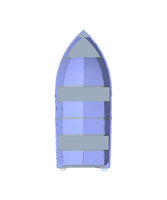 Bateau en aluminium portable de haute qualité, conçu pour les modèles de bateaux de pêche, écologique, durable, capacité de 3 personnes pour les plongeurs