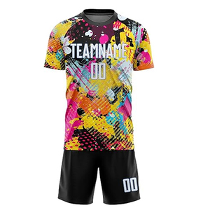 Uniforme Deportivo de Fútbol de Manga Corta con Sublimación Completa, Ropa Deportiva de Entrenamiento, Camiseta de Fútbol - Product Image 2