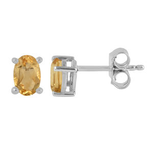 Ensemble de bijoux fins en argent sterling 925 personnalisé pour femmes nouveau design solide et chic citrine pierre précieuse pendentif anneau goujon fêtes mariages - Product Image 4