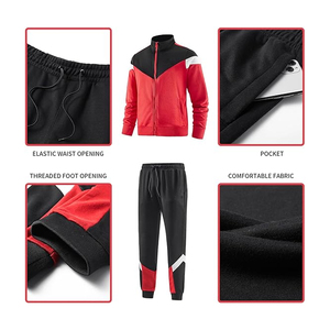 Conjunto Deportivo de Lujo con Capucha, Ligero, de Forro Polar, Estilo Urbano, de Secado Rápido, con Estampado por Sublimación, Personalizable con Logotipo para Hombre - Product Image 2