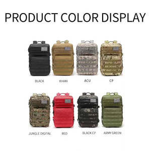 Heavy Duty Tactical Camouflage <b>Backpack</b> Waterproof MOLLE Assault Pack Trekking Gym Survival 36-55L <b>Large</b> Capacity - Product Image 2