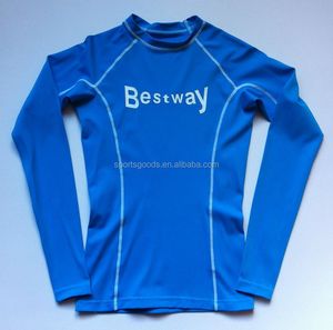 Maillot d'entraînement de compression à col rond pour hommes, imprimé respirant, coupe ajustée, course à pied, gym, jogging, sport, tricoté - Product Image 2