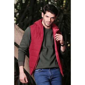 Gilet de sport d'extérieur isolé en polyester pour homme NABS, coupe régulière, sans manches, pour la randonnée en hiver - Product Image 2