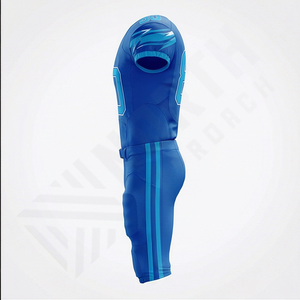 Ensemble d'uniformes de football américain pour équipe adulte, en twill, col en V, maille, taille plus, vêtements de performance professionnels, 100% polyester - Product Image 3