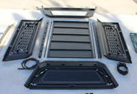Steel / Aluminum Lightweight Camper Hardtop Canopy for Dodge Ram 1500 Waterproof Exterior Ram 1500 5.7 Feet Bed Caps