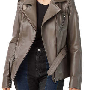 Chaquetas de Cuero Vacuno 100% Genuino para Mujer, Tallas Grandes, Hechas a Medida, Elegantes y de Primera Calidad, Tendencia 2026 - Product Image 5