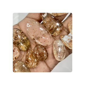 Lote al por mayor de cabujones de corte de cojín de cuarzo de Jardín de Cristal natural, piedras preciosas sueltas blancas para Anillos y joyas - Product Image 1