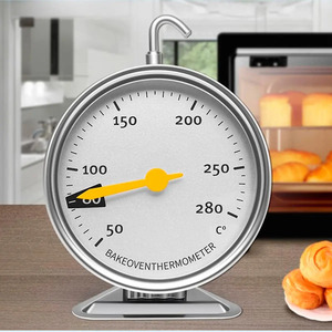 Oven <b>Thermometer</b> for Kitchen 50-280C Silver Precise Silver - Assorted Colors - Product Image 3