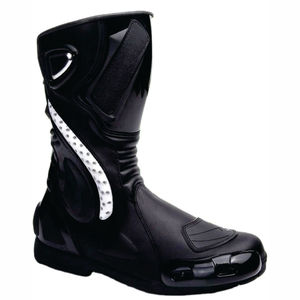 Botas de Motociclismo de Cuero para Hombre al por Mayor, Zapatos de Carreras de Motocicleta con Punta Redonda y Cuadrada para Verano e Invierno - Product Image 3