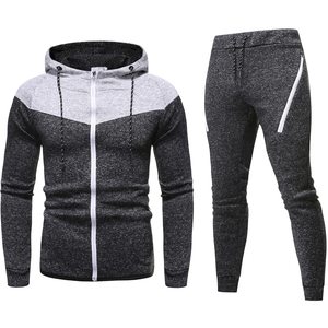 Ensemble sweats à capuche et jogger personnalisés ensembles multicolores pour hommes survêtement deux pièces en molleton de coton multicolore chez SAMMY WEARS - Product Image 3