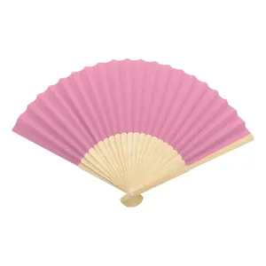 Eco-Friendly Bamboo Baper Fan Promotional Party Supplies Gadgets - Product Image 2