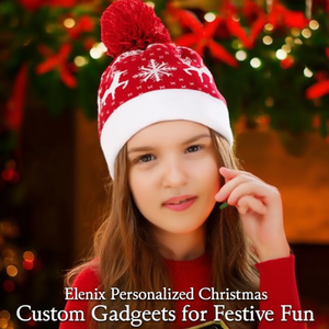 Chapeaux de Noël personnalisés Elenix, gadgets personnalisés pour un plaisir festif - Product Image 3