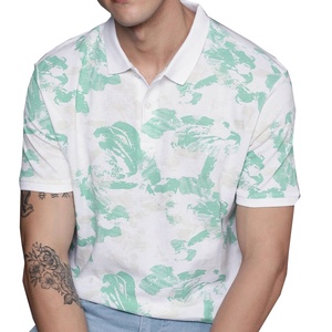 Camiseta Polo Sublimada para Hombre, Duradera, Ligera, Transpirable, Suave al Tacto, de Secado Rápido, Logotipo Personalizado, OEM, ODM, Venta al por Mayor - Product Image 1