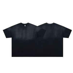 Camiseta de Moda Urbana de Gran Tamaño con Lavado Desteñido al Sol de Alta Calidad de AGNII INDUSTRY para Hombre, 100% Algodón, Tela de 230g - Product Image 3