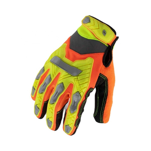 Gants de travail multi-usages en cuir de chèvre avec protection TPR contre les chocs, pour les saisons fraîches et hivernales - Product Image 1