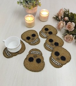Ensembles de sous-verres en bois de noyer de haute qualité Sous-verres en noyer-Tapis et tampons de qualité supérieure - Product Image 4